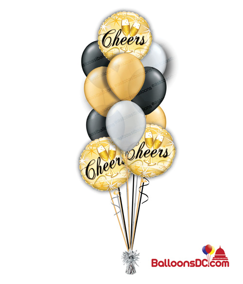 All Dressed Up Anniversary Balloon Bouquet