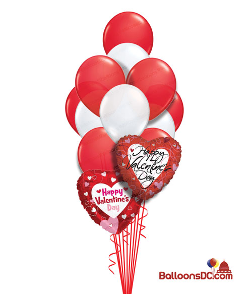 Forever Yours! Valentine Balloon Bouquet