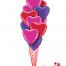 Heartfelt Valentine's Day Balloon Bouquet