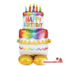 Birthday Cake AirLoonz Mylar Foil Balloon