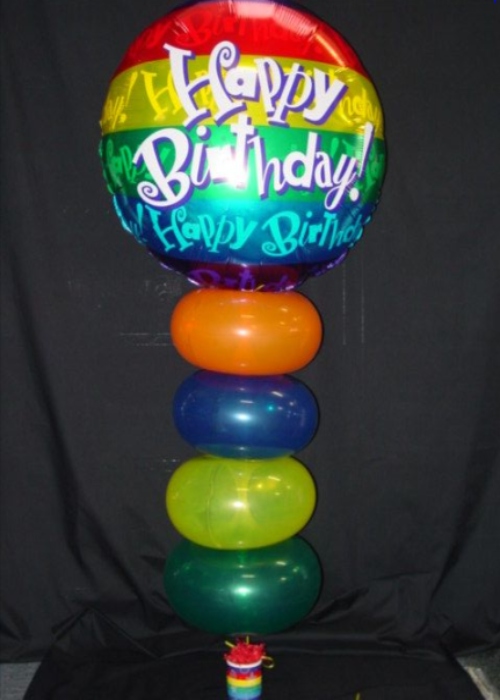 balloon arrangements for birthday