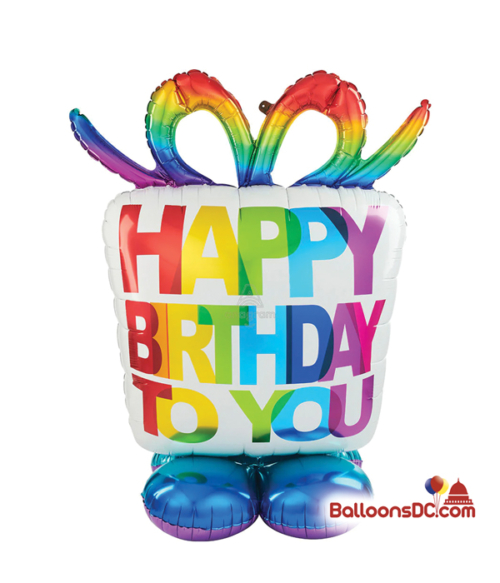 50" Birthday Present airloonz foil balloon