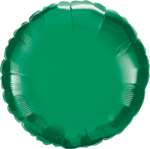 Qualatex Emerald Green Mylar Foil Balloon