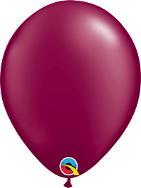 Qualatex Pearl Burgundy Latex Balloon