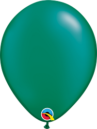 Qualatex Pearl Emerald Green Latex Balloon