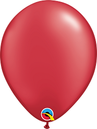 Qualatex Pearl Ruby Red Latex Balloon