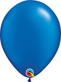 Qualatex Pearl Sapphire Blue Latex Balloon