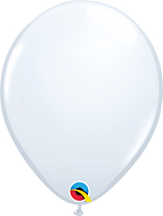 Qualatex White Latex Balloon