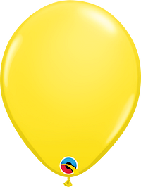 Qualatex Yellow Latex Balloon