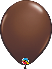 Qualatex Chocolate Brown Latex Balloon