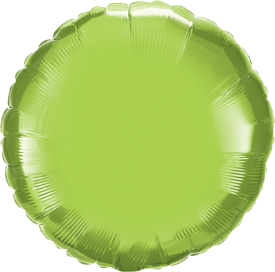 Qualatex Light Green Mylar Foil Balloon