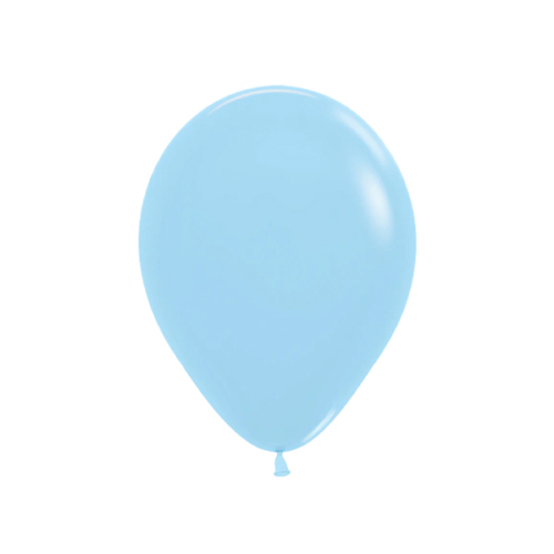 Fashion Pastel Matte Blue Latex Balloon